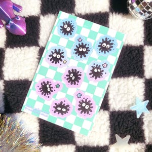 Soot Sprite Sticker Sheet: Studio Ghibli Spirited Away Vinyl Decals