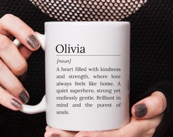Personalised Name Definition Mug |  Christmas Coffee Mug| Christmas Gift |  Custom Coffee Mug | Personalised Gift | Coffee Mug