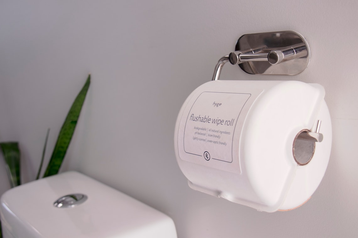 Flushable wipes on a roll premium toilet paper wet wipes on Etsy