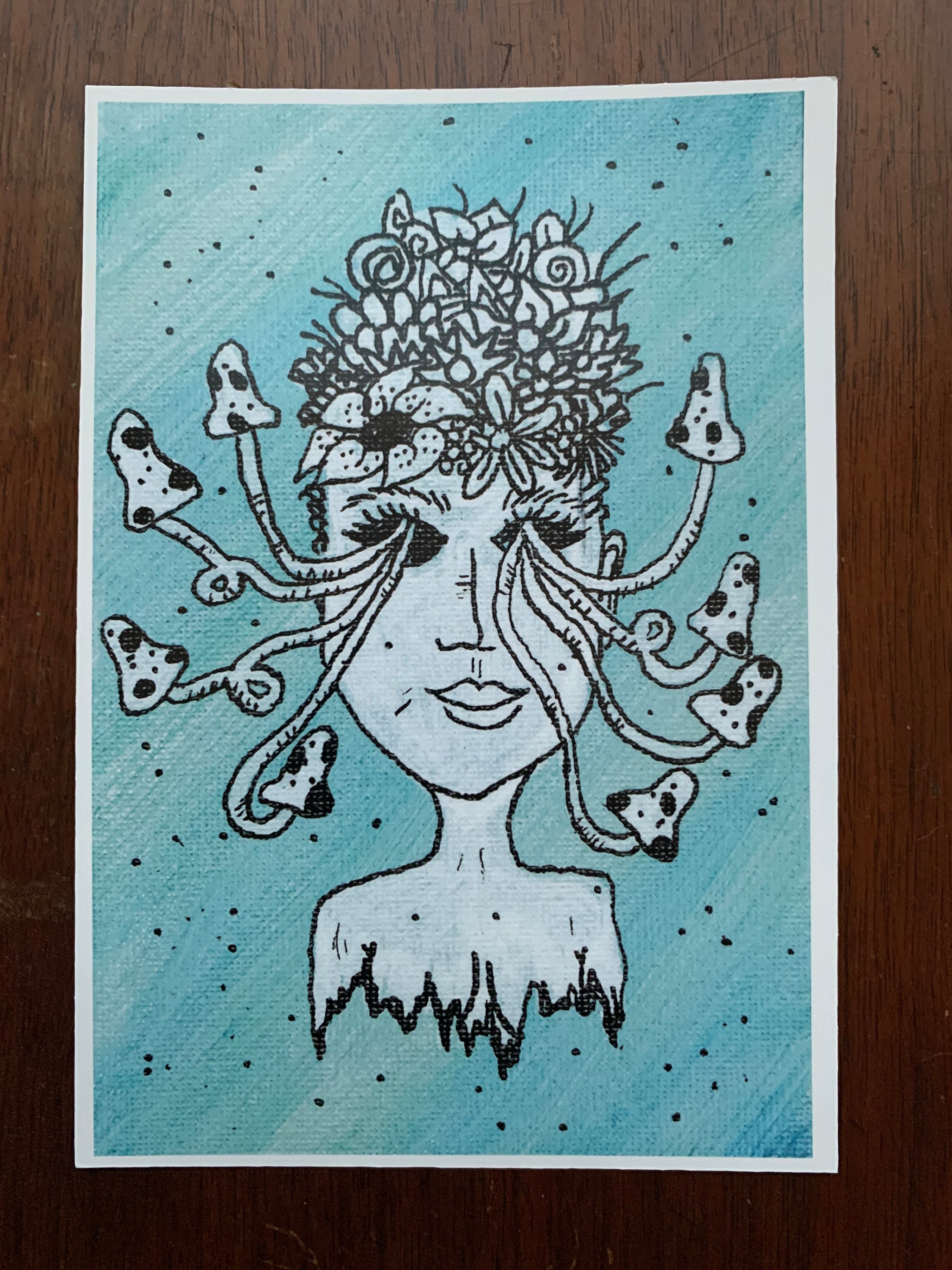 Feed Your Head print - Etsy