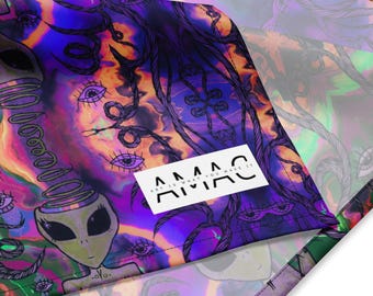 ABDUCTED- All-over print bandana