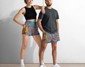 SNEK- All-Over Print Unisex Athletic Shorts