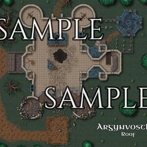 Curse of Strahd | Custom Battle Maps | Immediately Start | Complete set | Digital Download | TTRPG | DND image 4