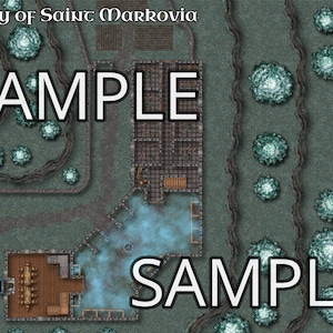 Curse of Strahd | Custom Battle Maps | Immediately Start | Digital Download | TTRPG | DND