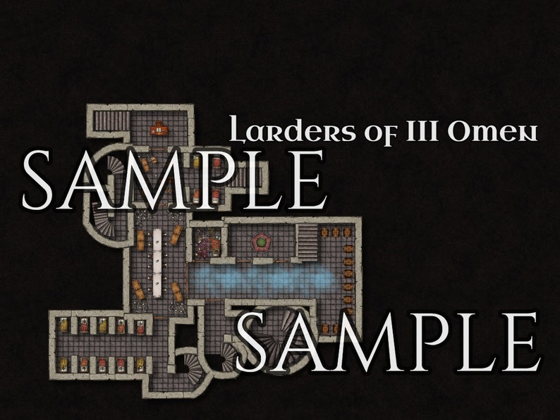 Curse of Strahd | Custom Battle Maps | Immediately Start | Complete set | Digital Download | TTRPG | DND image 7