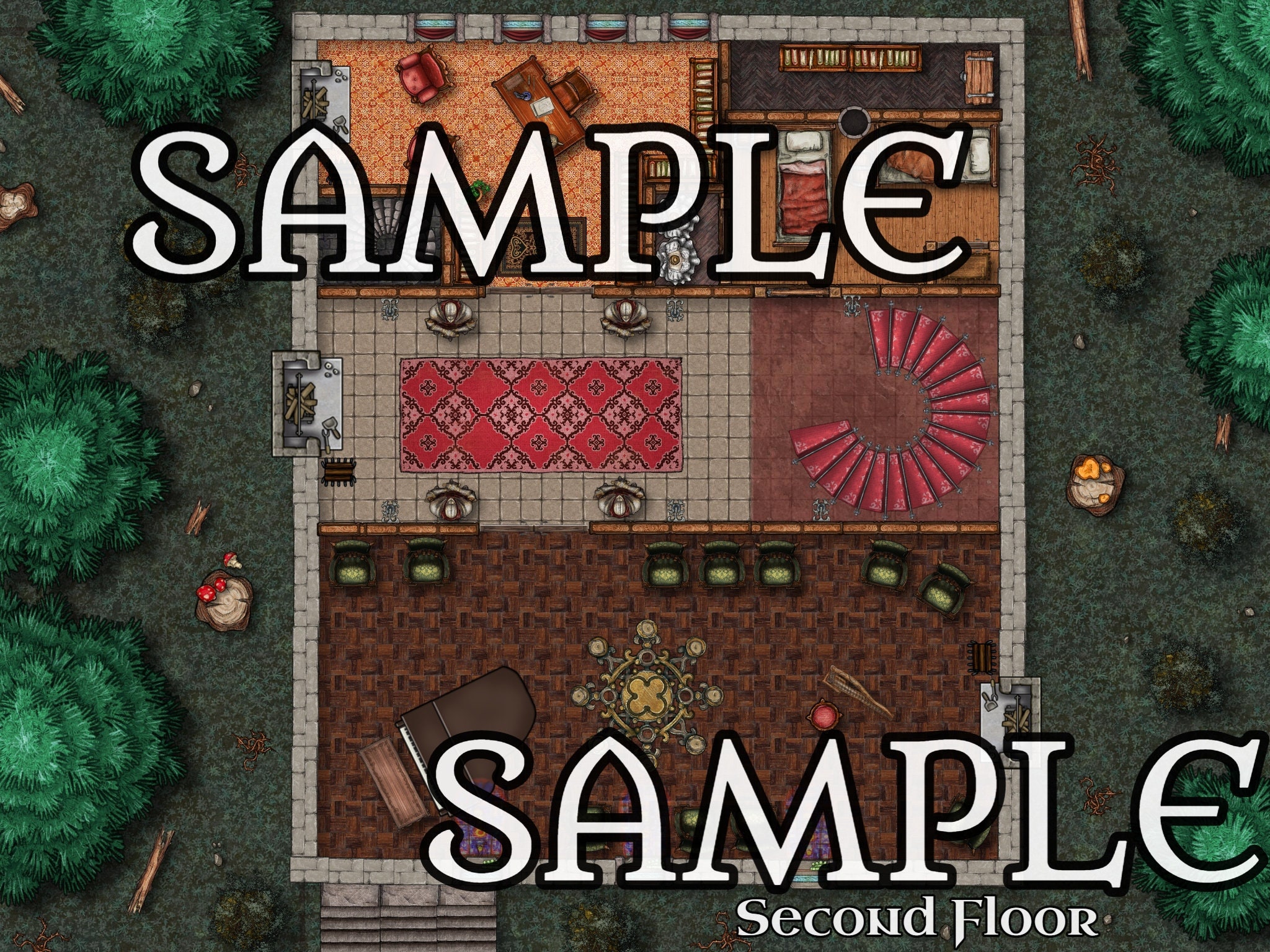 Curse of Strahd | Custom Battle Maps | Immediately Start | Digital ...