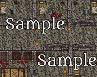 Custom Battle Maps | High Detail | Digital Download | TTRPG | DND