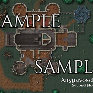 Curse of Strahd | Custom Battle Maps | Immediately Start | Complete set | Digital Download | TTRPG | DND image 2
