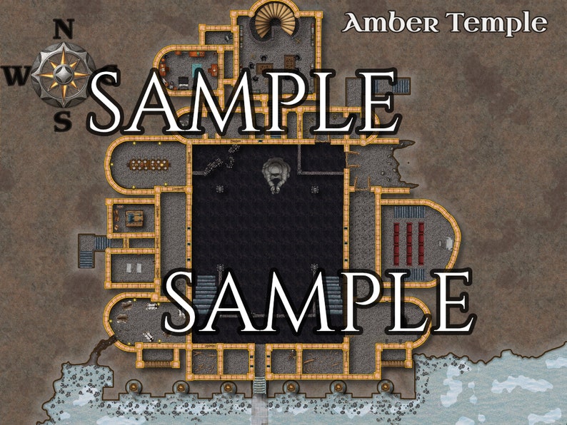 Curse of Strahd | Custom Battle Maps | Immediately Start | Complete set | Digital Download | TTRPG | DND image 5
