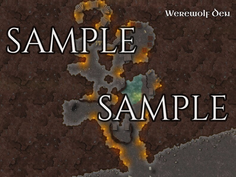 Curse of Strahd | Custom Battle Maps | Immediately Start | Complete set | Digital Download | TTRPG | DND image 10