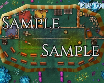 The Wild Beyond the Witchlight | Custom Battle Maps | High Detail | Digital Download | TTRPG | DND