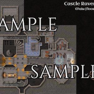 Fluch des Strahd | Benutzerdefinierte Kampfkarten | Sofort Start | Digitaler Download | TTPR | DND