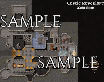 Curse of Strahd | Custom Battle Maps | Immediately Start | Digital Download | TTRPG | DND