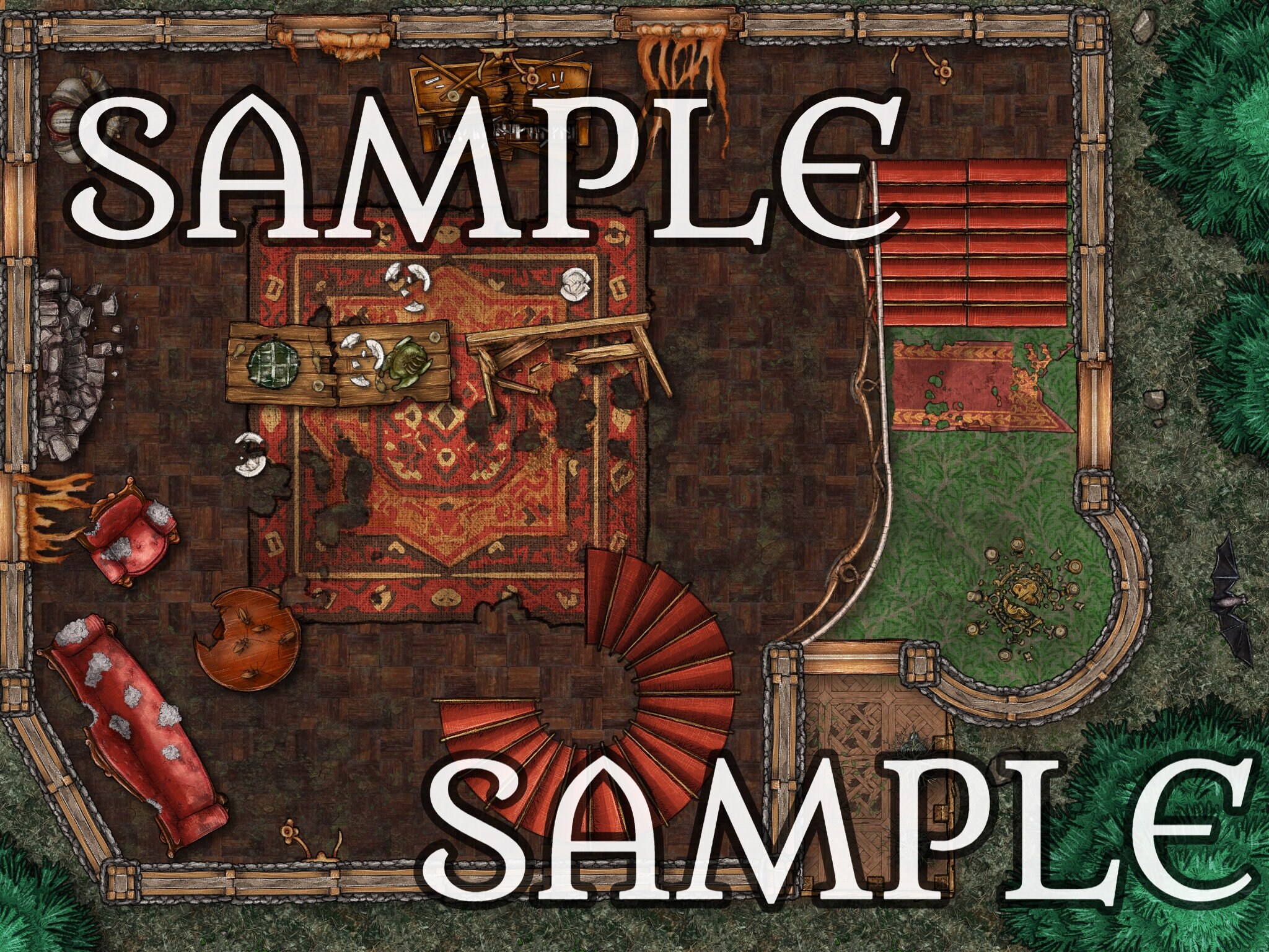 Custom Battle Maps | High Detail | Digital Download | TTRPG | DND - Etsy