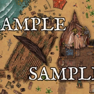 Aangepaste strijdkaarten | Hoog detail | Digitale download | TTRPG | Niet storen