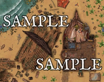 Custom Battle Maps | High Detail | Digital Download | TTRPG | DND