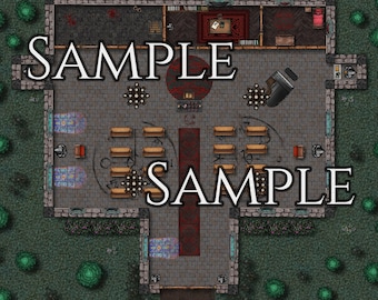 Custom Battle Maps | High Detail | Digital Download | TTRPG | DND