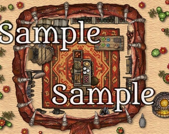Custom Battle Maps | High Detail | Digital Download | TTRPG | DND