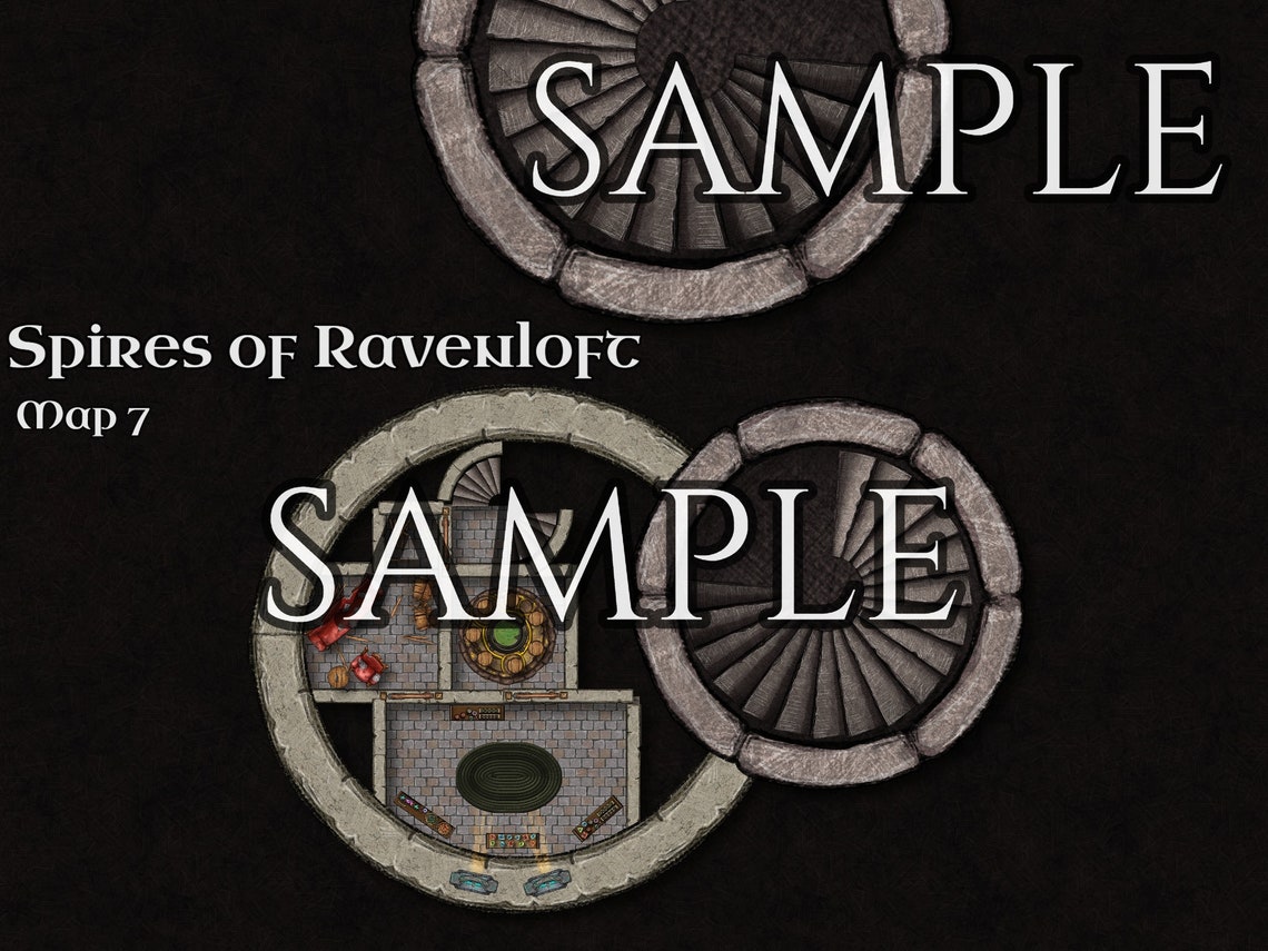 Curse of Strahd | Custom Battle Maps | Immediately Start | Digital ...