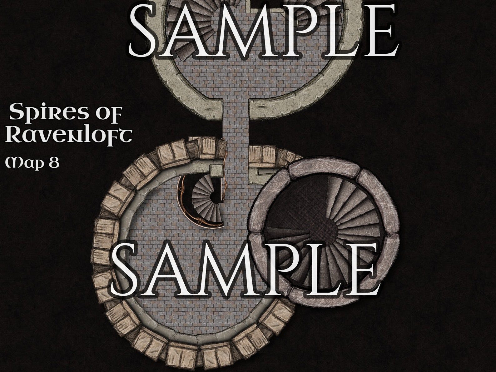 Curse of Strahd Custom Battle Maps Immediately Start Digital Download ...