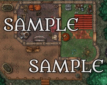 Custom Battle Maps | High Detail | Digital Download | TTRPG | DND