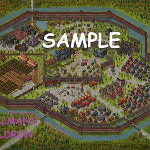 Custom Battle Maps | High Detail | Digital Download | TTRPG | DND