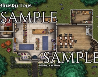 Curse of Strahd | Custom Battle Maps | Immediately Start | Digital Download | TTRPG | DND