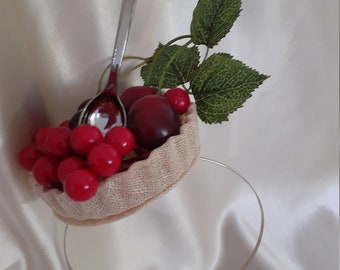 Cherry tart headpiece
