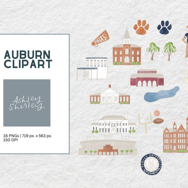 Auburn Clip Art
