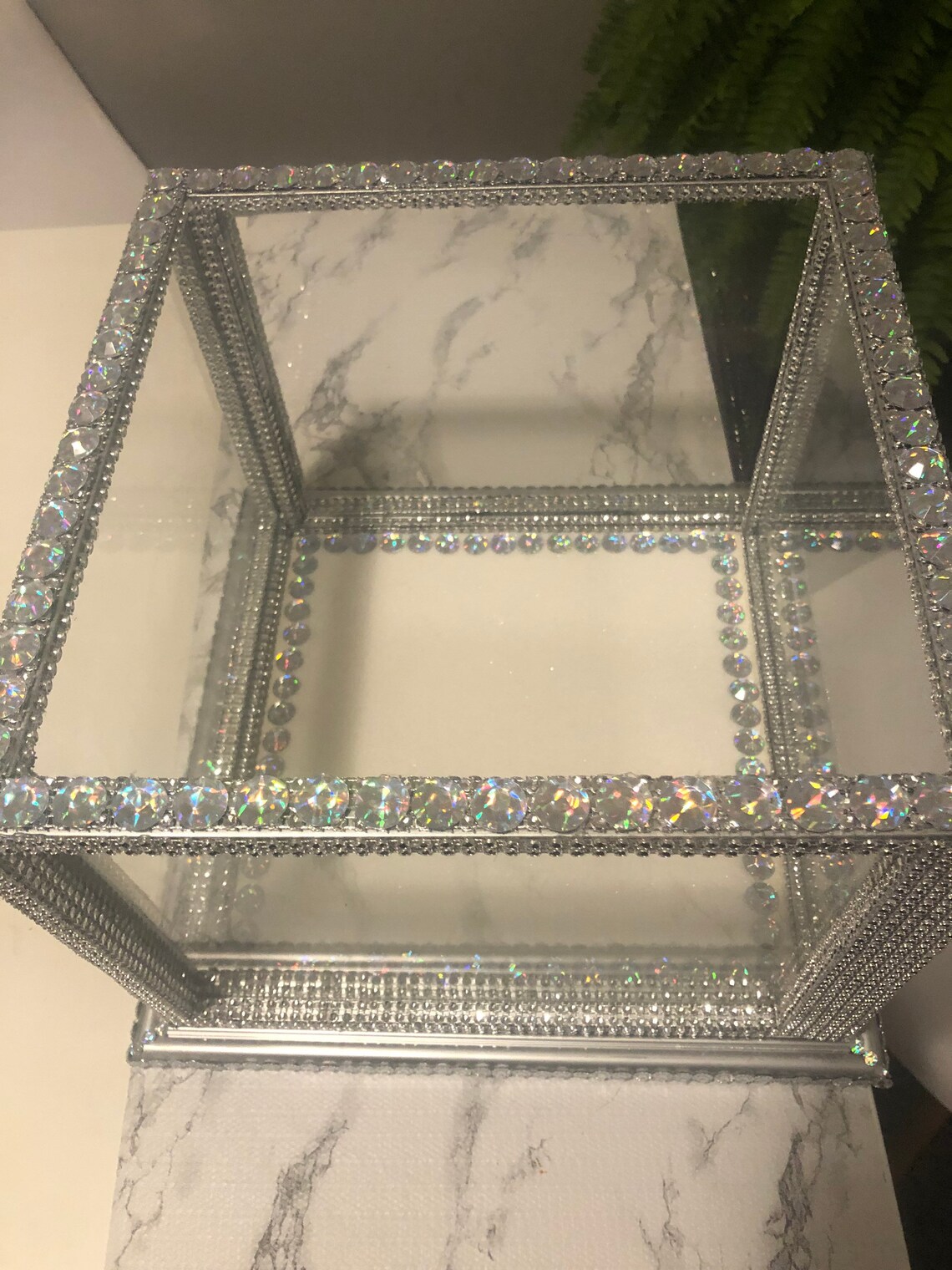 Bridal Shoe Box/ Quinceañera/ Sweet 16 Shoe Box/ Tiara or Etsy