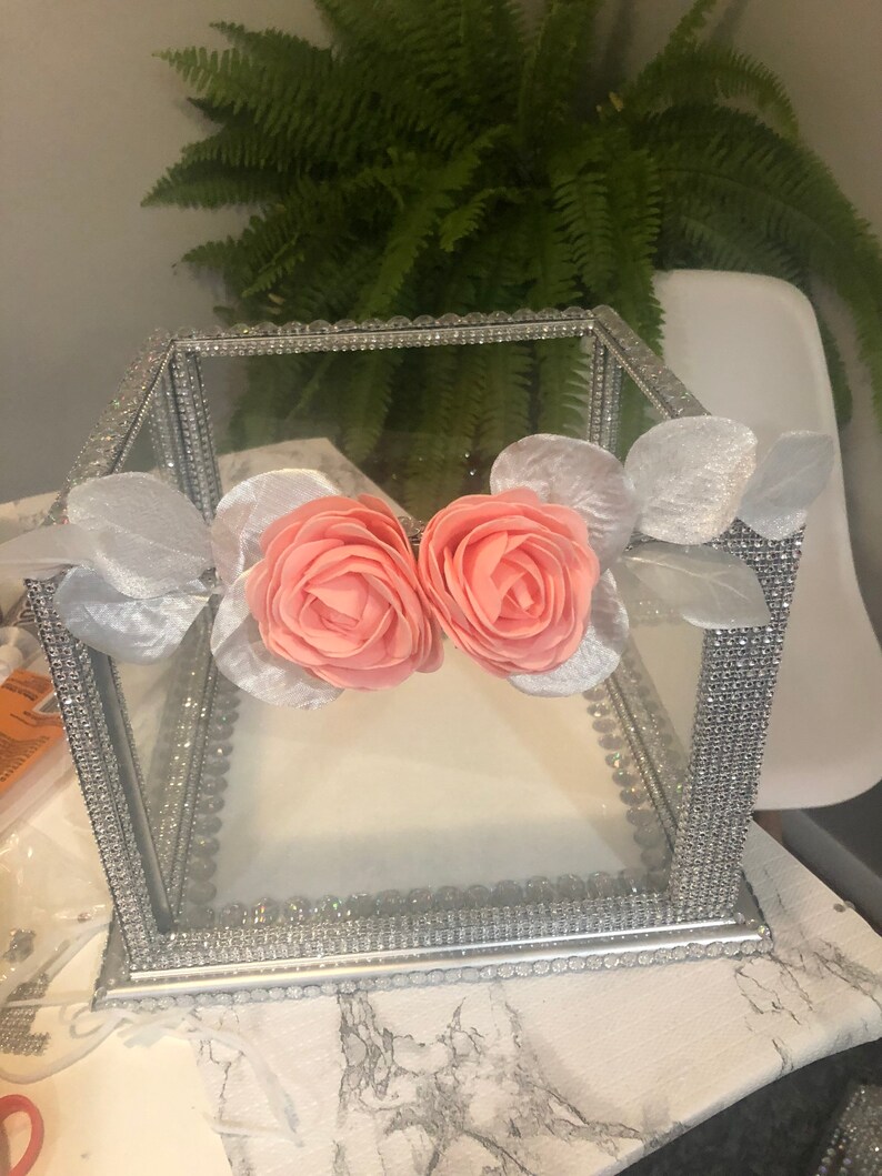 Bridal Shoe Box/ Quinceañera/ Sweet 16 Shoe Box/ Tiara or Etsy