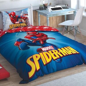 spiderman comforter set full