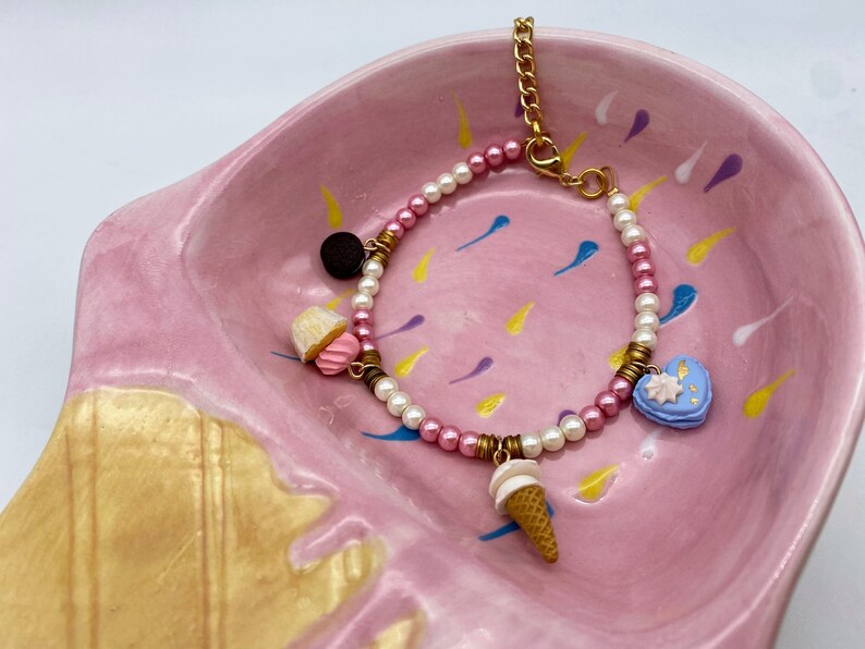 Sweet Tooth Charm Bracelet for Girls Jewelry for Girls, Cute Charm