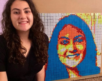 Mozaika kostki Rubika na zamówienie (formularz zainteresowania/wstępne zapytanie o makietę)