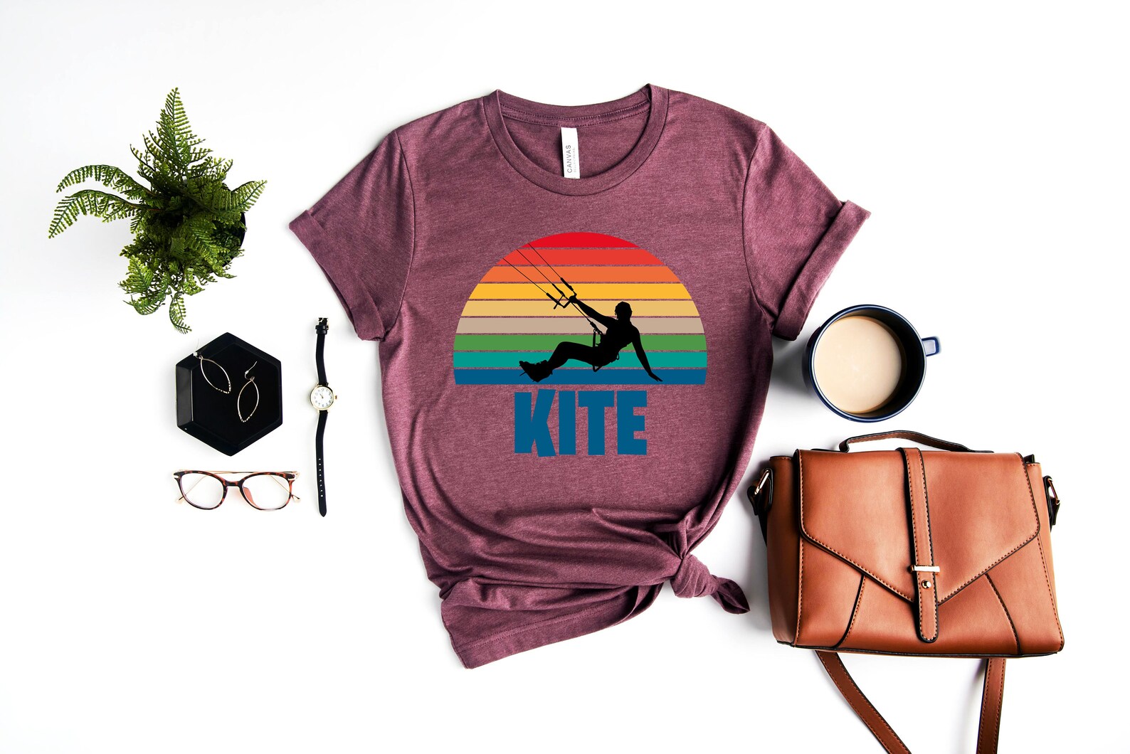 Retro Kite Surfing Apparel Kite Boarding Clothes Kite Etsy