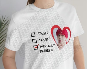 Mentally Dating V T-Shirt: Bts Merch, Kpop Fan Gift, Bts Taehyung Shirt