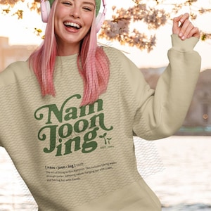 Namjooning Sweatshirt, RM Sweatshirt, Gift for BTS Fan, BTS Merch, Namjoon Lover Gift,Kpop Lover Gift,Kpop Fan Gift,Bts Shirt,Bts Sweatshirt