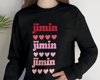 BTS Jimin Sweatshirt: Bts Merch, Kpop Fan Gift, Jimin Shirt