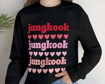 BTS Jungkook Sweatshirt: Bts Merch, Kpop Fan Gift, Jungkook Shirt