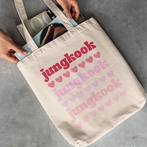 Jungkook Tote Bag - Etsy