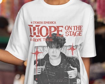 『公式』j-hope Tour 'HOPE ON THE STAGE Tシャツ J-Hope Hope on The Stage Tour Shirt – Kpop Exchange