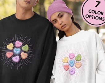 BTS-sweater: Valentijnsdag Candy Hearts, Bts Merch, Kpop Fan Gift