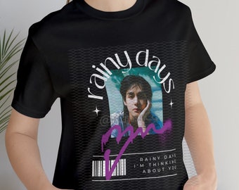 BTS V Shirt: Bts Merch, Kpop Fan Gift, Taehyung Rainy Days Tee