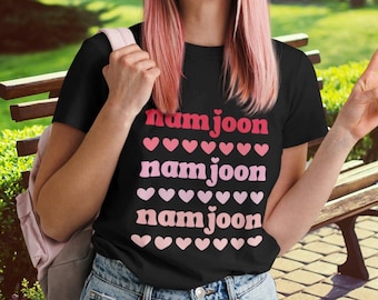 BTS RM T-Shirt: Bts Merch, Kpop Fan Gift, Namjoon Shirt