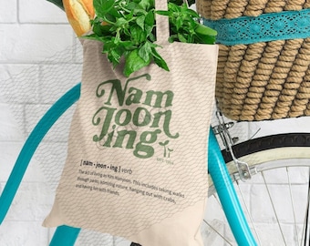 Namjooning Tote Bag: Kpop Fan Gift, Bts Merch, RM Bag