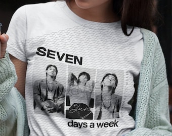 Jungkook Seven Shirt: Bts Merch, Kpop Fan Gift, Bts Shirt