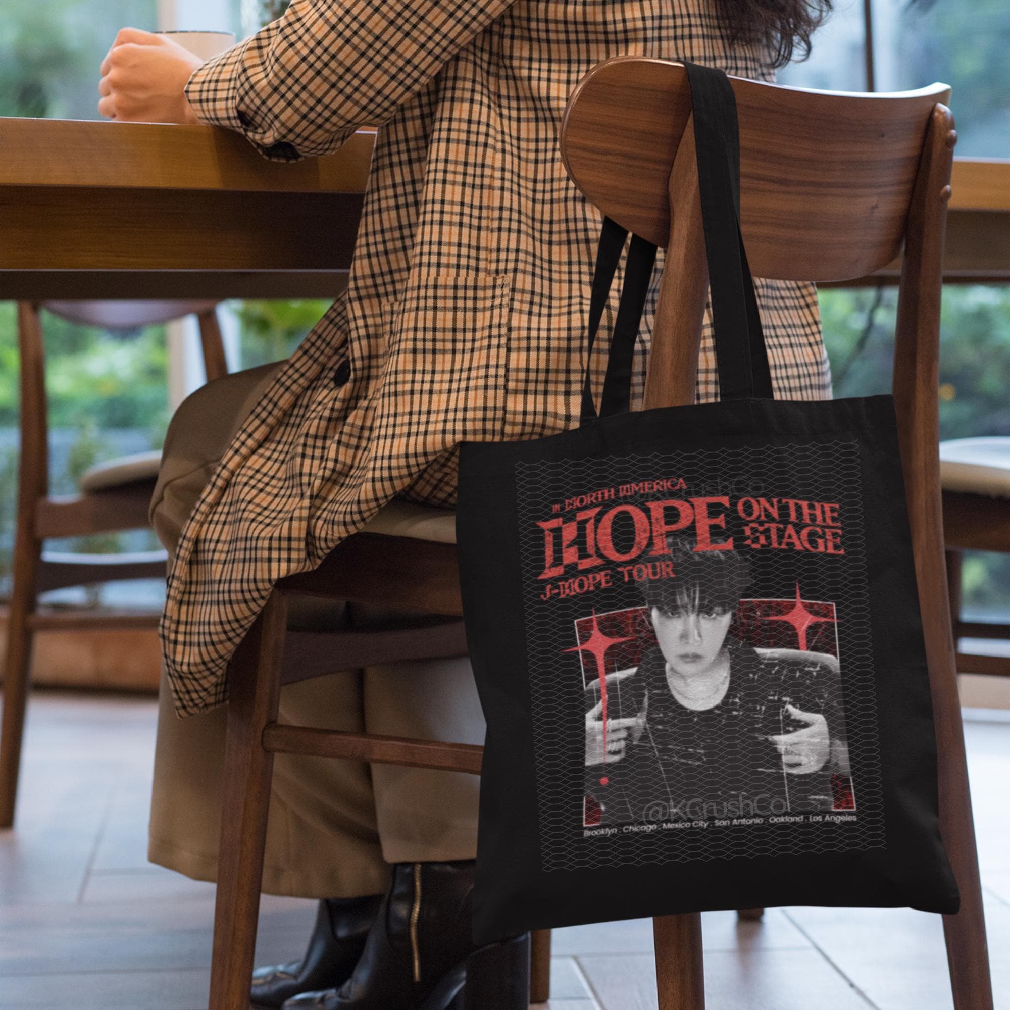 J-hope Tote Bag: Hope on the Stage, Bts Merch, Kpop Fan Gift - Etsy