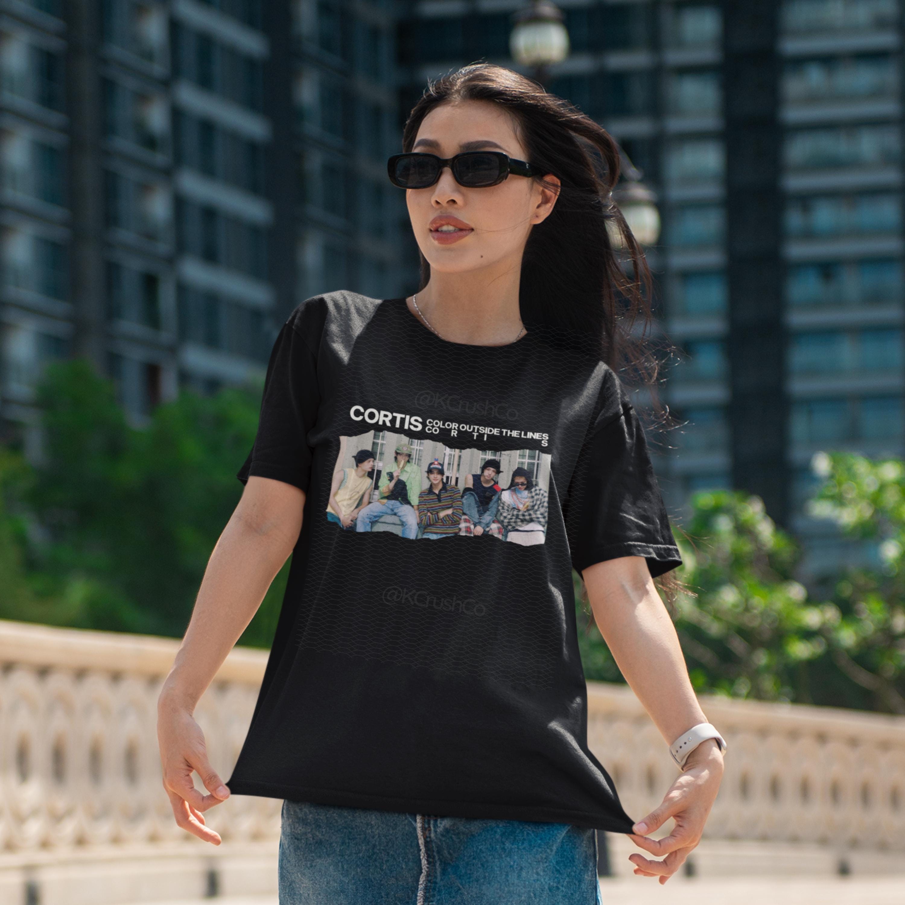CORTIS Color Outside the Lines シャツ、Cortis Tシャツ、Cortis
