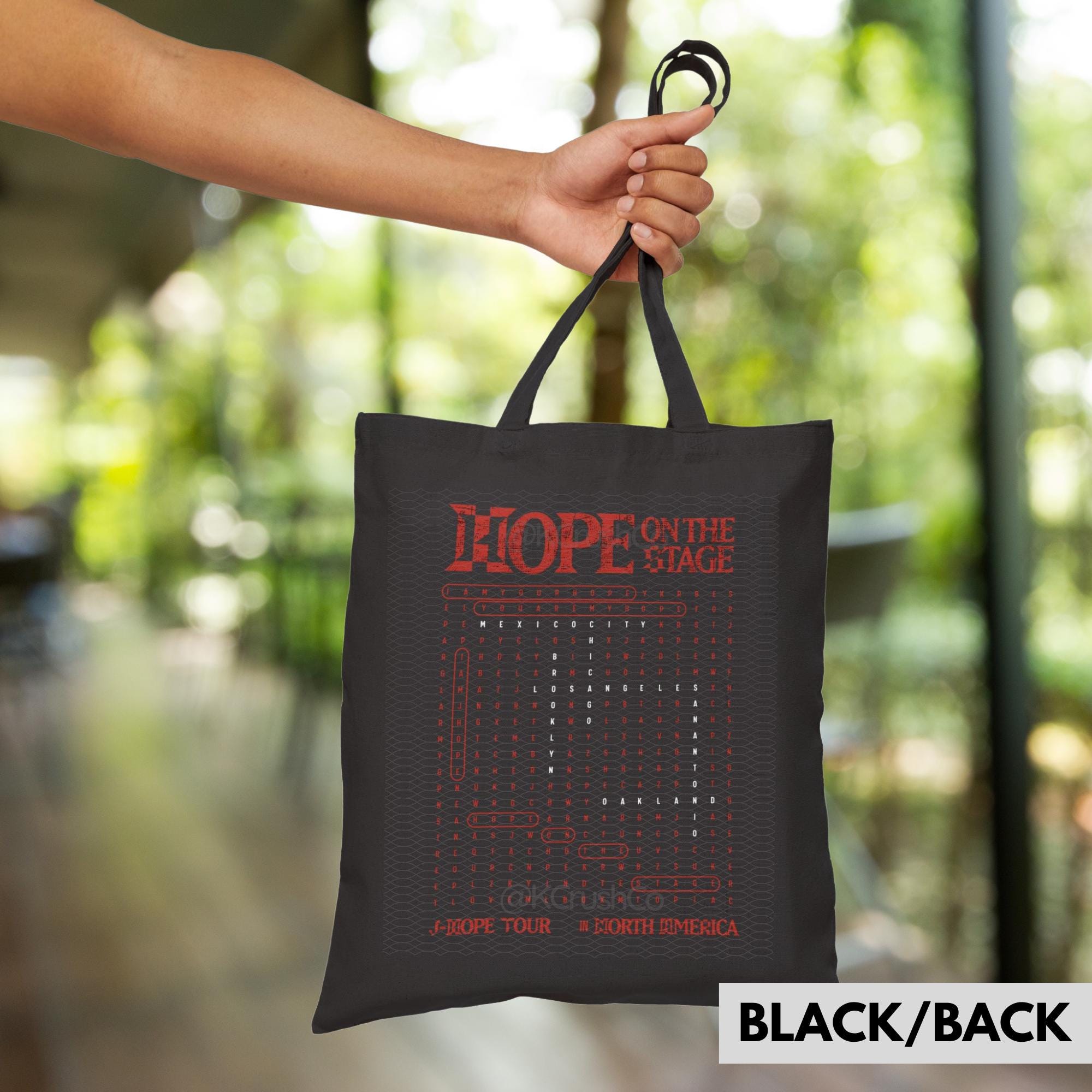 J-hope Tote Bag: Hope on the Stage, Bts Merch, Kpop Fan Gift - Etsy