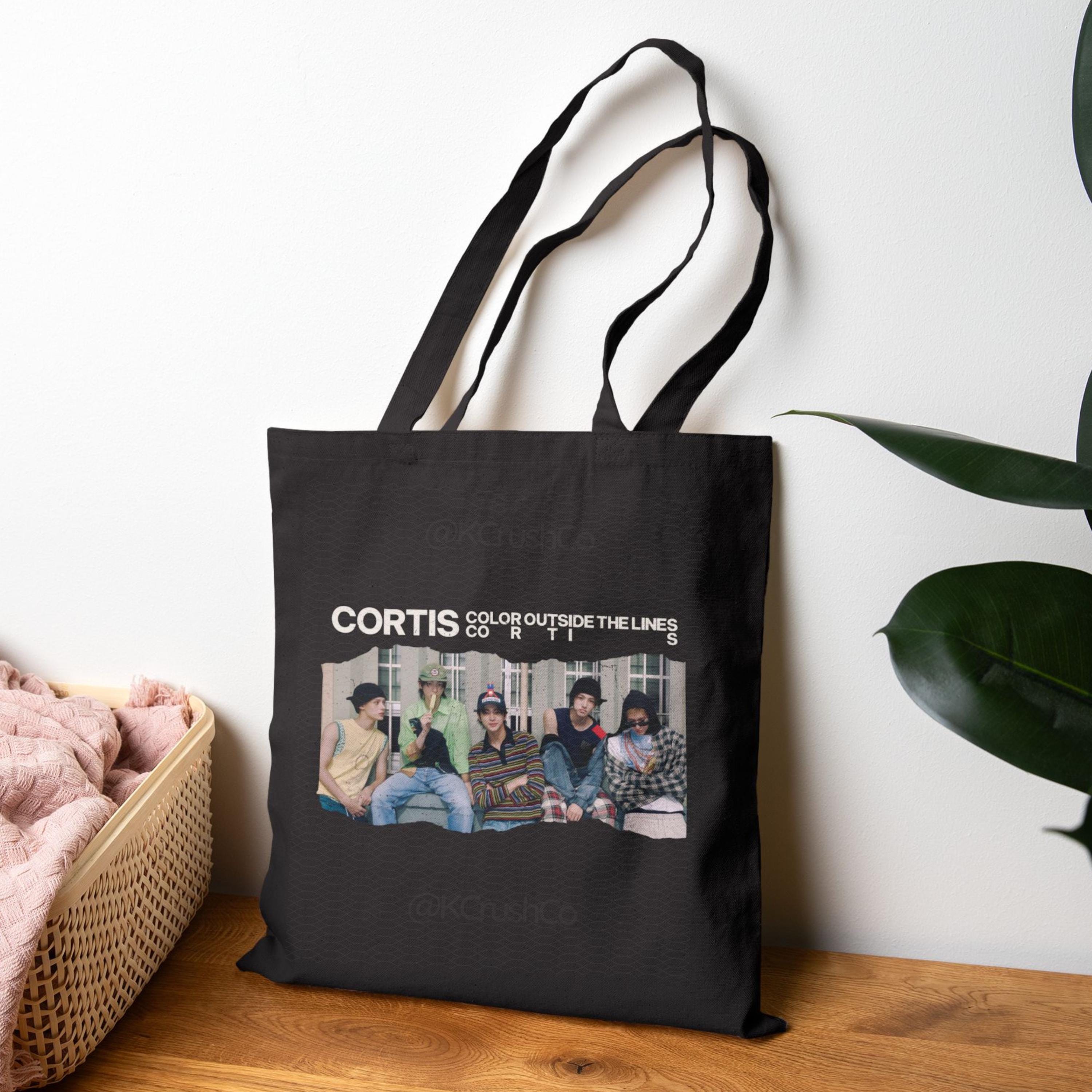 CORTIS ツアー PYPD 仁川 ファブリックバッグ CORTIS Color Outside the Lines Bag, Cortis Tote Bag, Cortis Merch